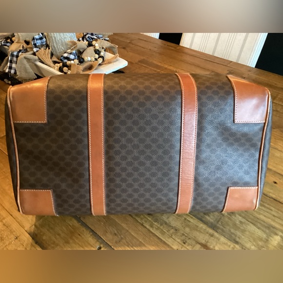 Authentic vintage, Celine Macadam travel tote, Boston bag. - Picture 2 of 14